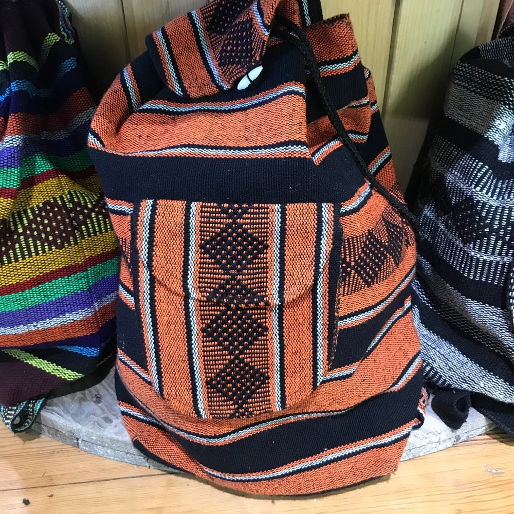 Orange Backpack